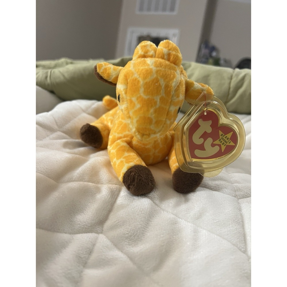 TY BEANIE BABY  "TWIGS" 1995 RARE‎ GIRAFFE